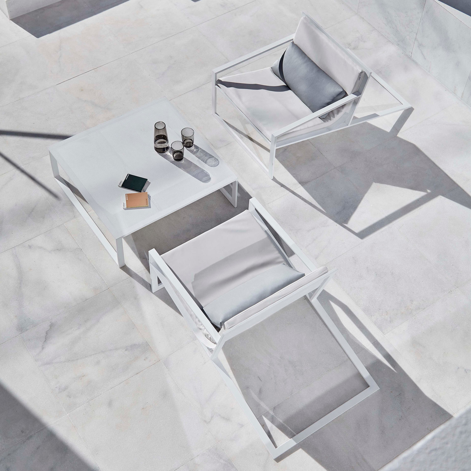 Blau luksus design møbler med de flotteste udemøbler fra Gitz Design og Gandia Blasco