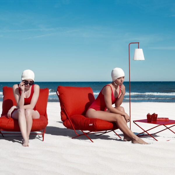 Valentina Loungesæt Til Strand Og Haven Er Her I Rød Fra Gitz Design